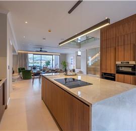 Selection of 5 bedroom seafront villas with pool on Ciovo near Trogir, sleeps 10